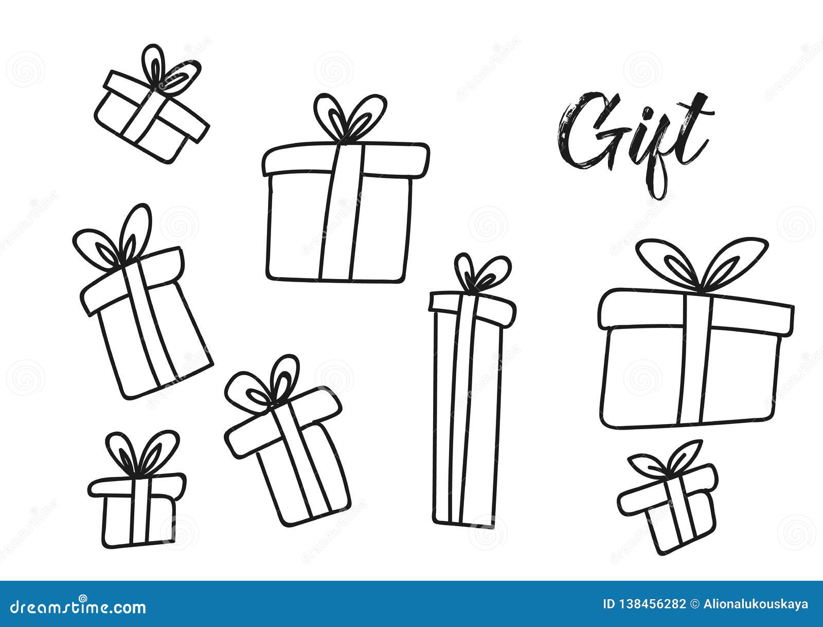 https://thumbs.dreamstime.com/z/outline-christmas-gift-box-hand-drawn-set-thin-line-sketch-birthday-present-bow-collection-holiday-silhouette-symbol-138456282.jpg