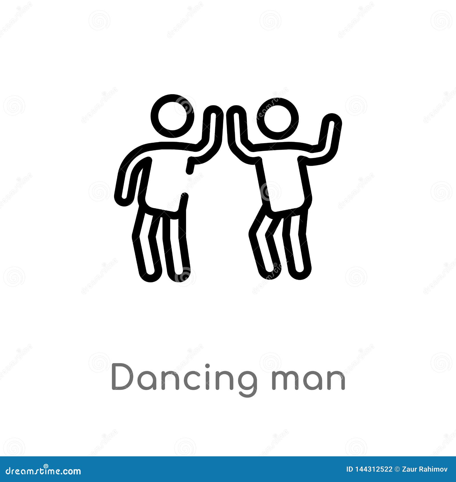 Outline Dancing Man Vector Icon Isolated Black Simple Line Element Illustration From People Concept Editable Vector Stroke Stock Vector Illustration Of Icon Couple 144312522 Dancing icon vector png collections download alot of images for dancing icon vector download free with high dancing icon vector free png stock. https www dreamstime com outline dancing man vector icon isolated black simple line element illustration people concept editable stroke white image144312522