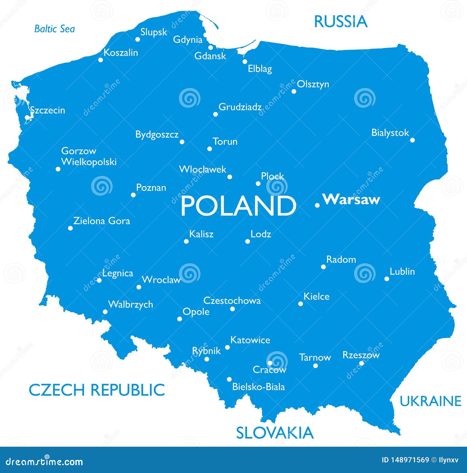 Vector Map Of Poland Stock Vector Illustration Of Warsaw 148971569 vector-map-of-poland-stock-vector-illustration-of-warsaw-148971569