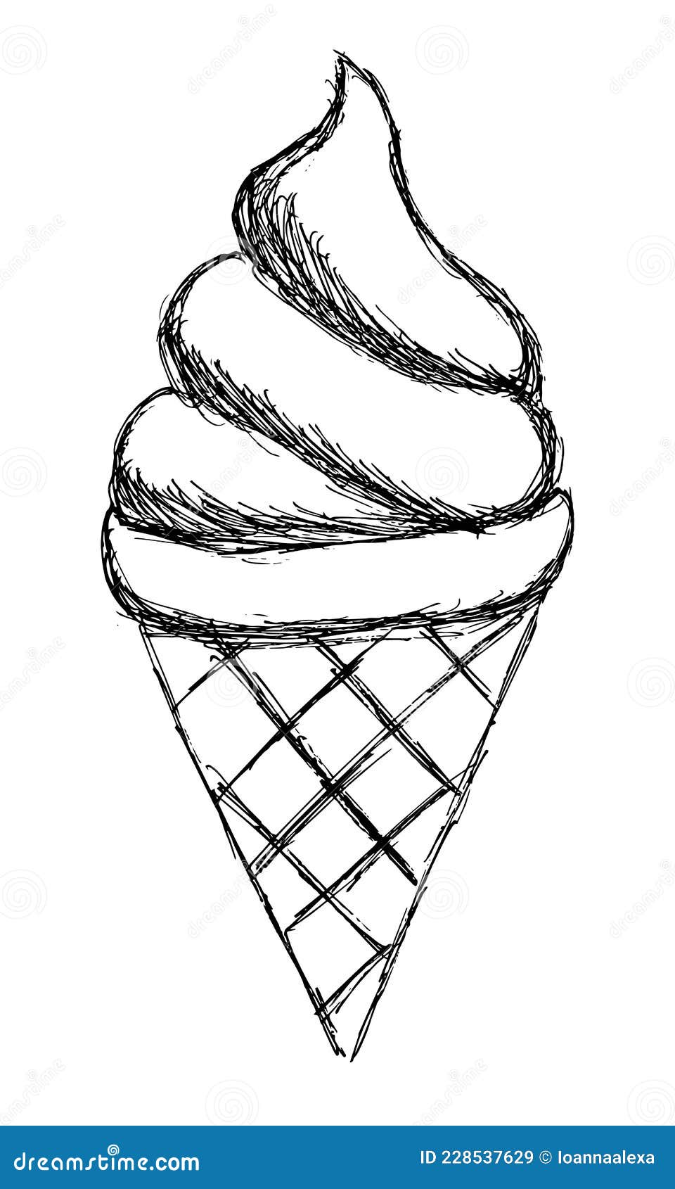 How to Draw an Ice Cream Easy Step by Step with Ideas | Choose Marker-anthinhphatland.vn