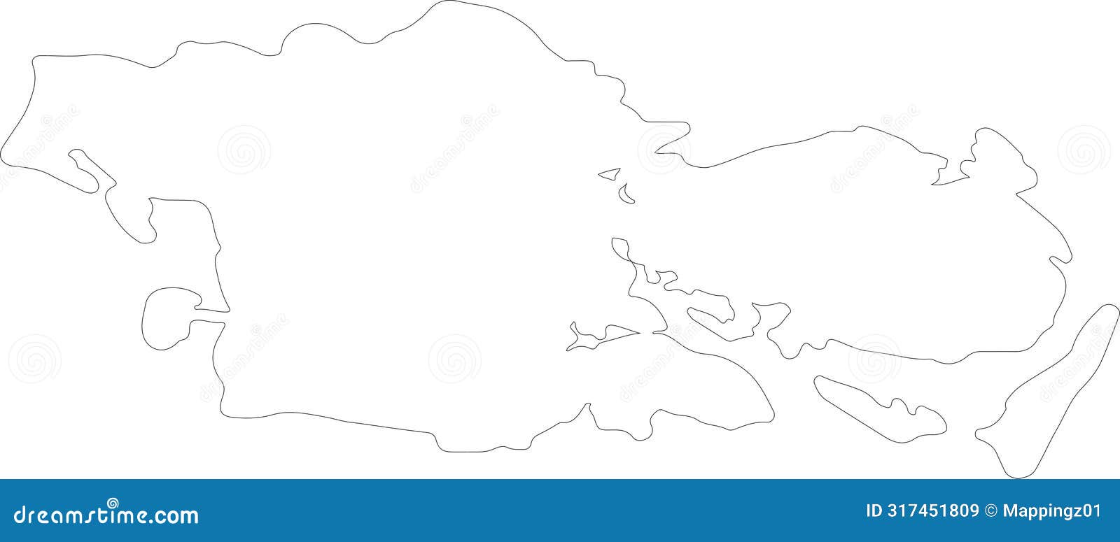 syddanmark denmark outline map