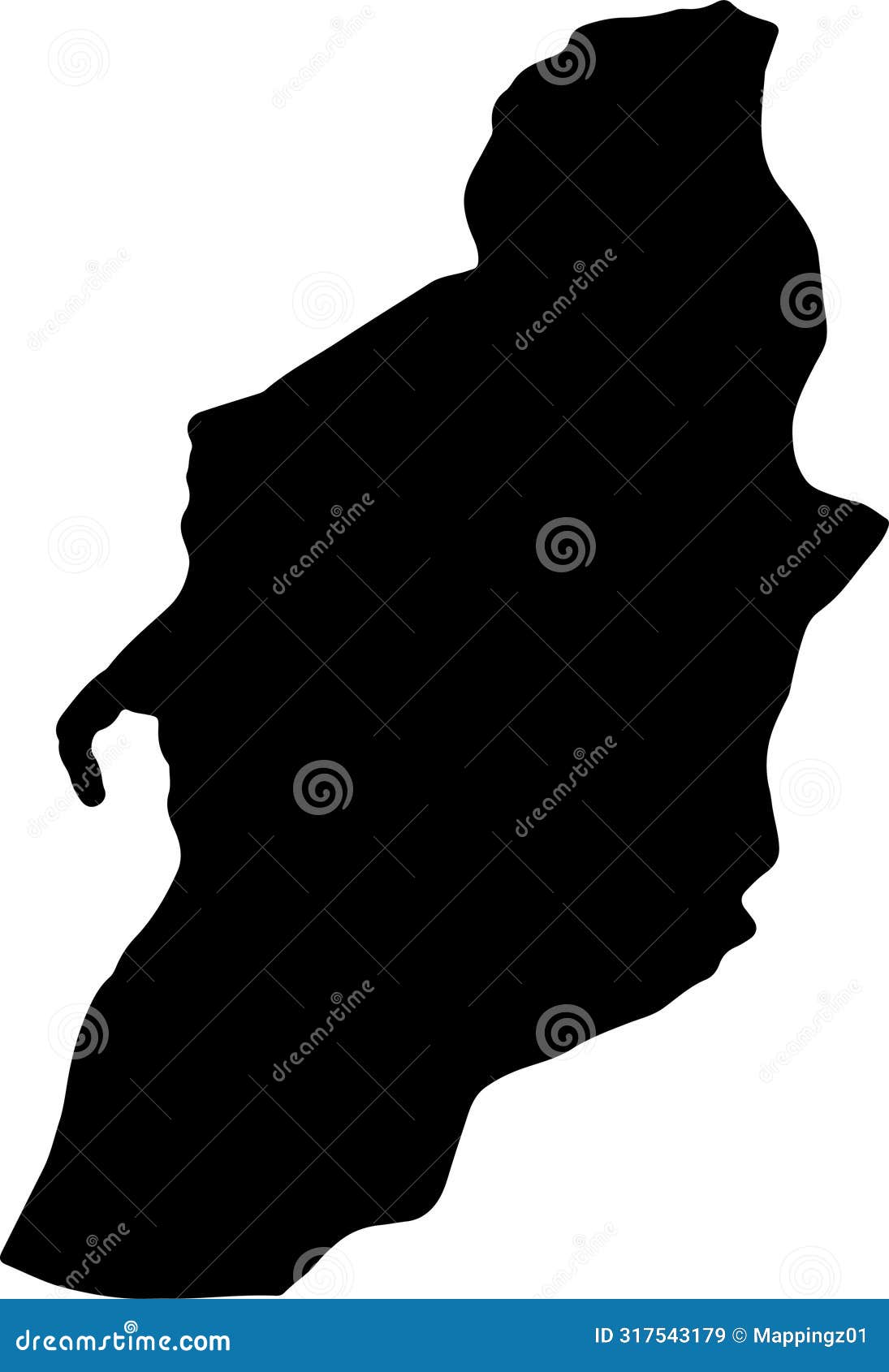 tÃÂ©bessa algeria outline map