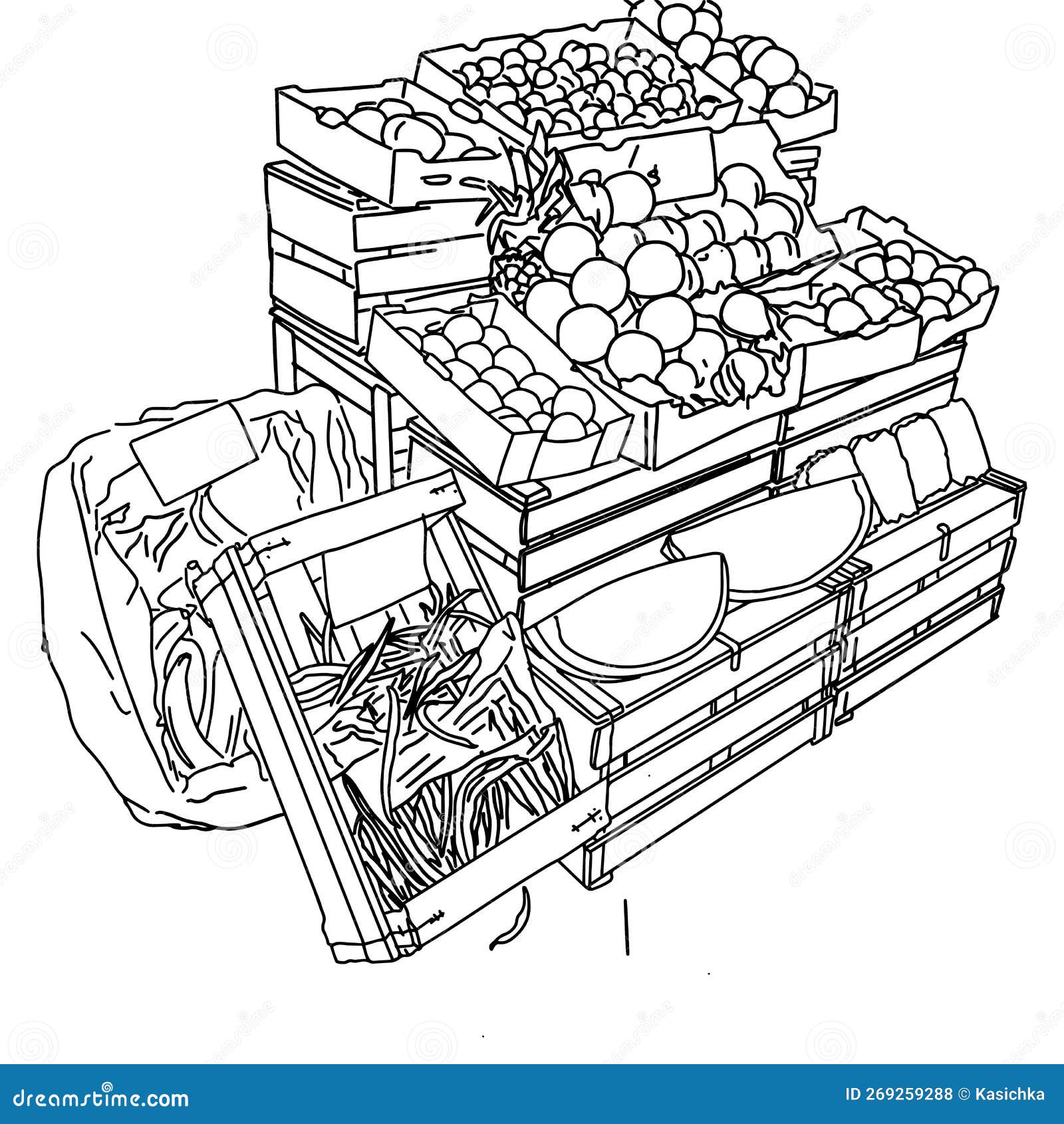 fruit vegetable | Sketch Away: Travels with my sketchbook