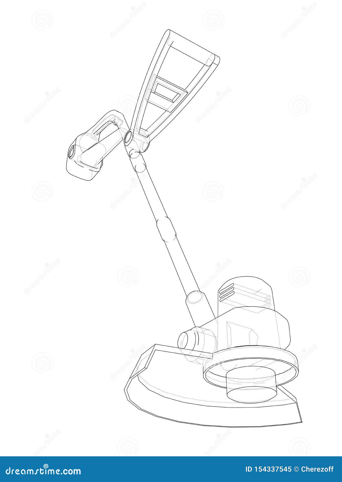 outline trimmer grass cutter. 