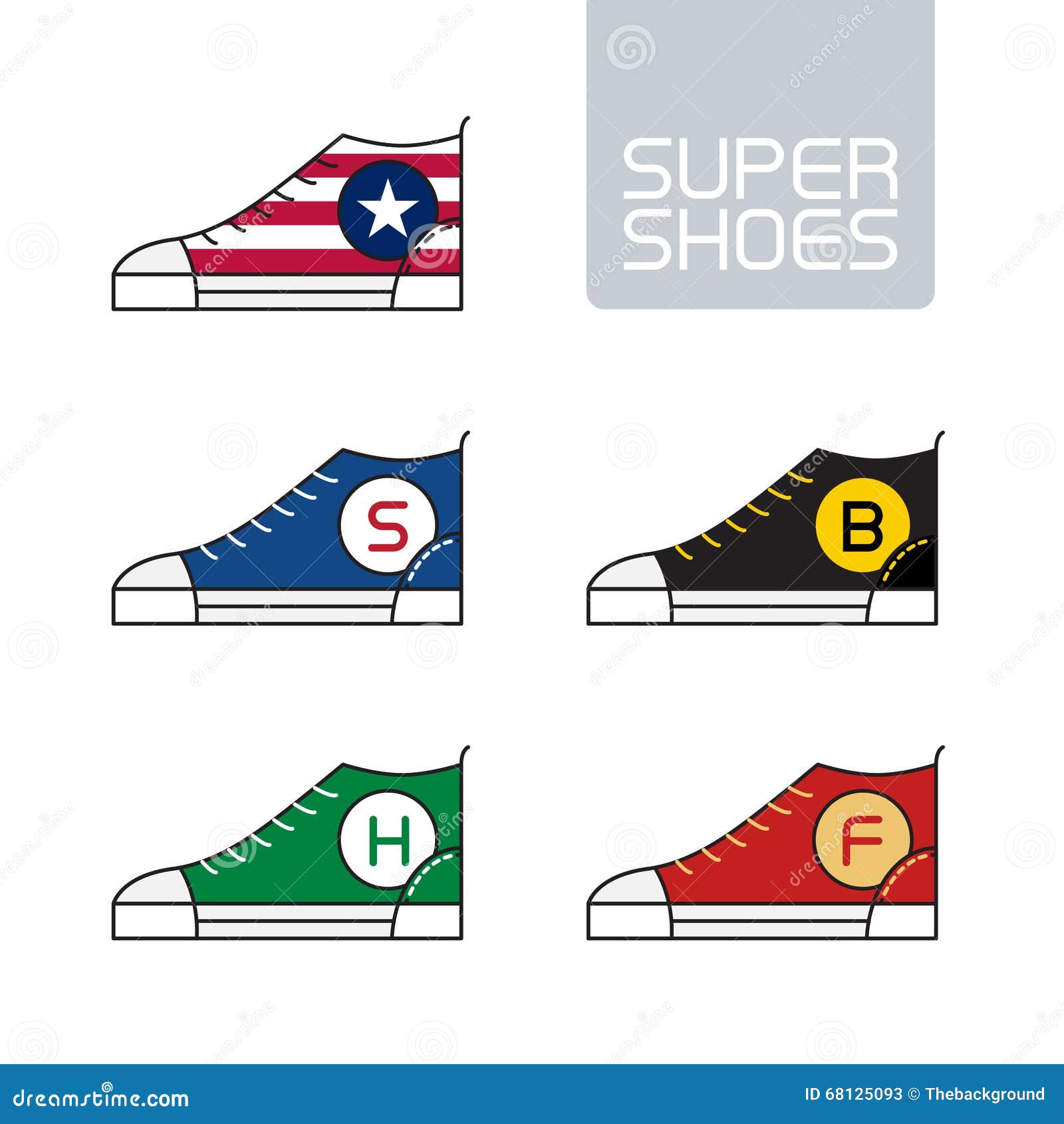 Outline Urban Super Shoes. Vector Stylized Sneakers. Sport Icon, Design  Element or Logo in Line Style Stock Vector - Illustration of culture,  running: 68125093