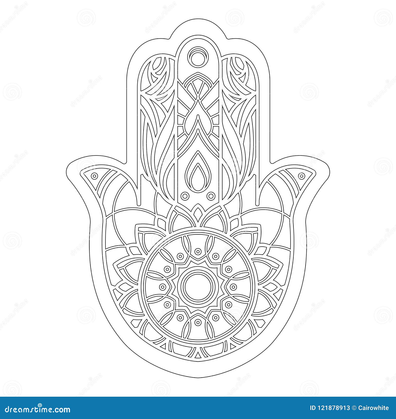 Hamsa Hand Clipart For Kids