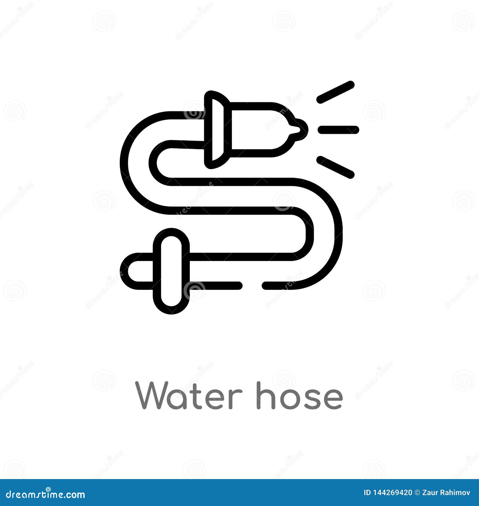 https://thumbs.dreamstime.com/z/outline-water-hose-vector-icon-isolated-black-simple-line-element-illustration-alert-concept-editable-stroke-white-144269420.jpg