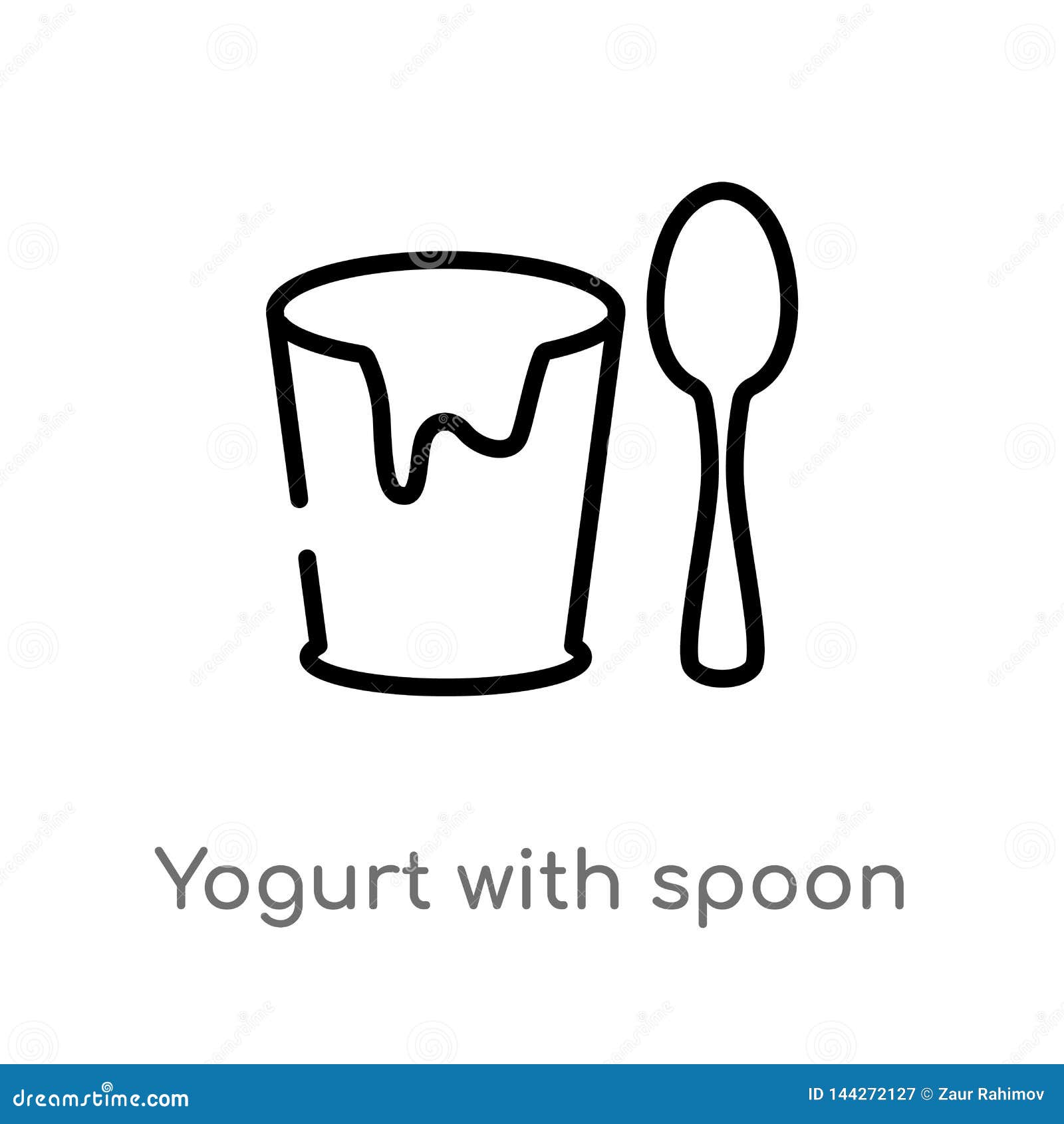 Outline Yogurt Clipart Black And White - Rwanda 24