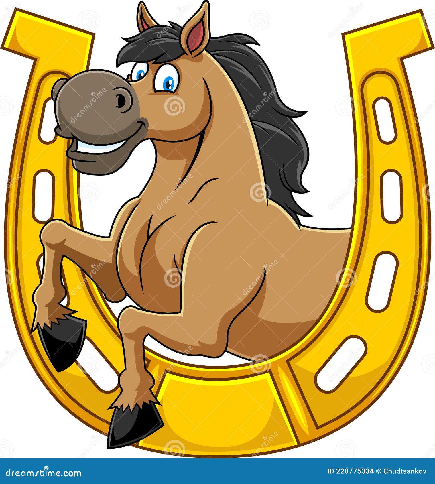 Cartoon Horse Shoe Stock Illustrations – 1,471 Cartoon Horse Shoe Stock  Illustrations, Vectors & Clipart - Dreamstime