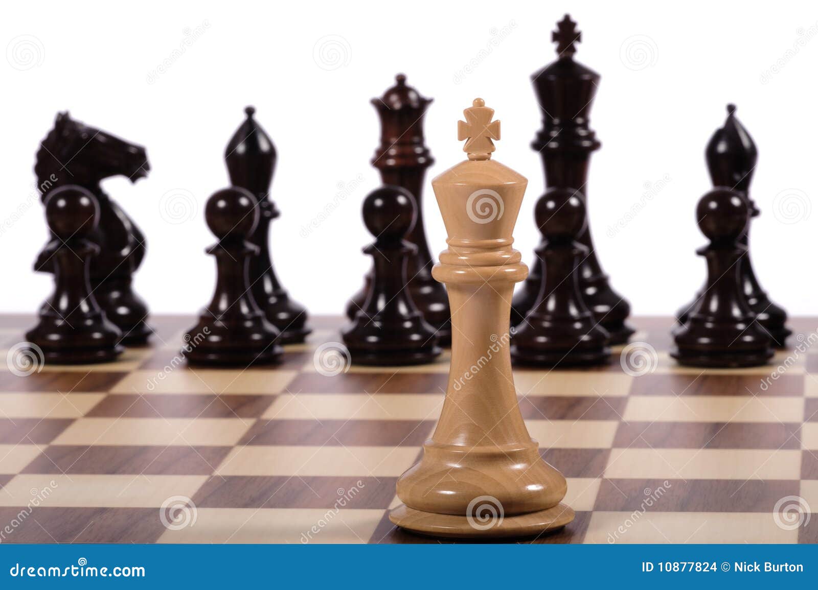 Sicilian Defense in Chess Game Stock Photo - Image of pawn, board: 58943894