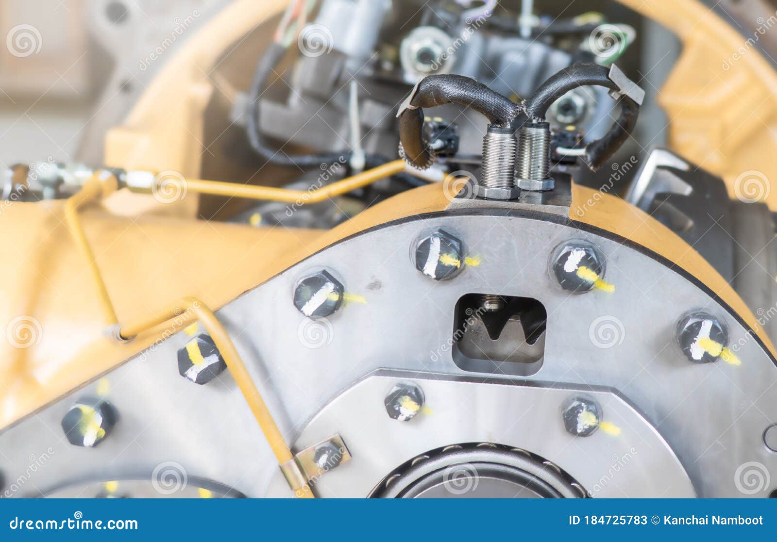 Speed Sensor for Electronic Transmission Control Stock Image Image of