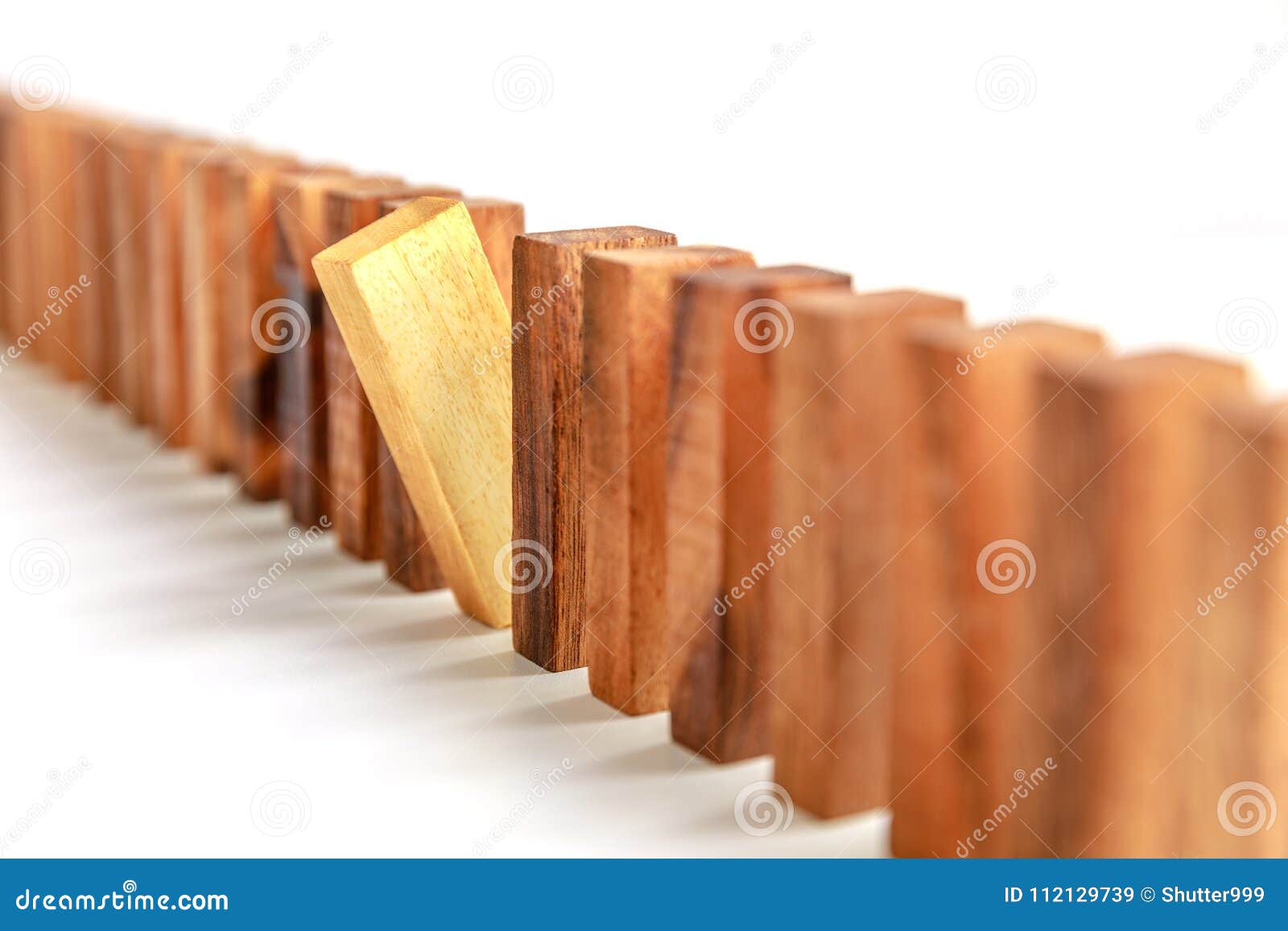outstanding wooden block, different