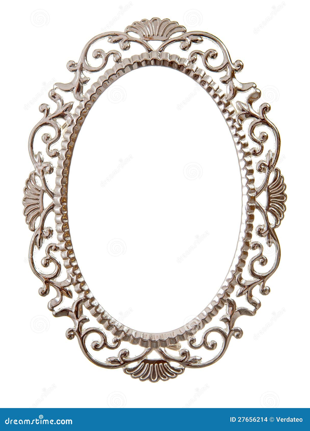 oval ornate frame
