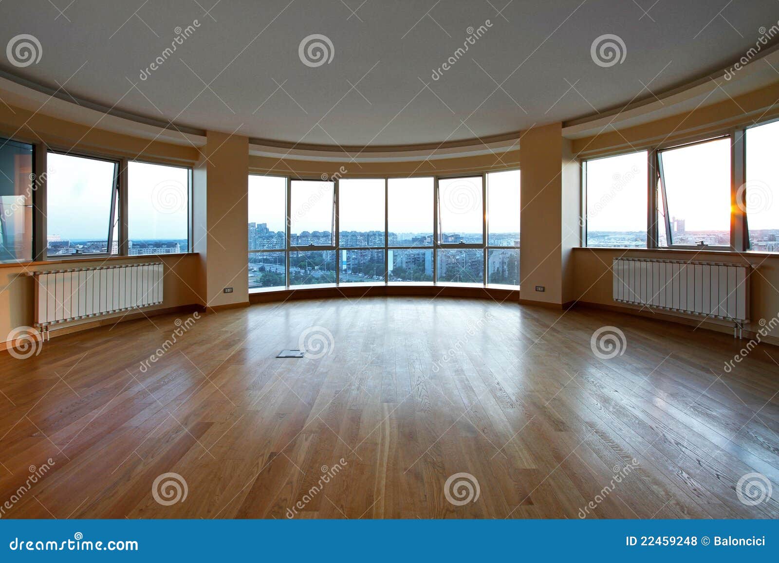 Oval room stock photo. Image of house, parquet, indoors 22459248