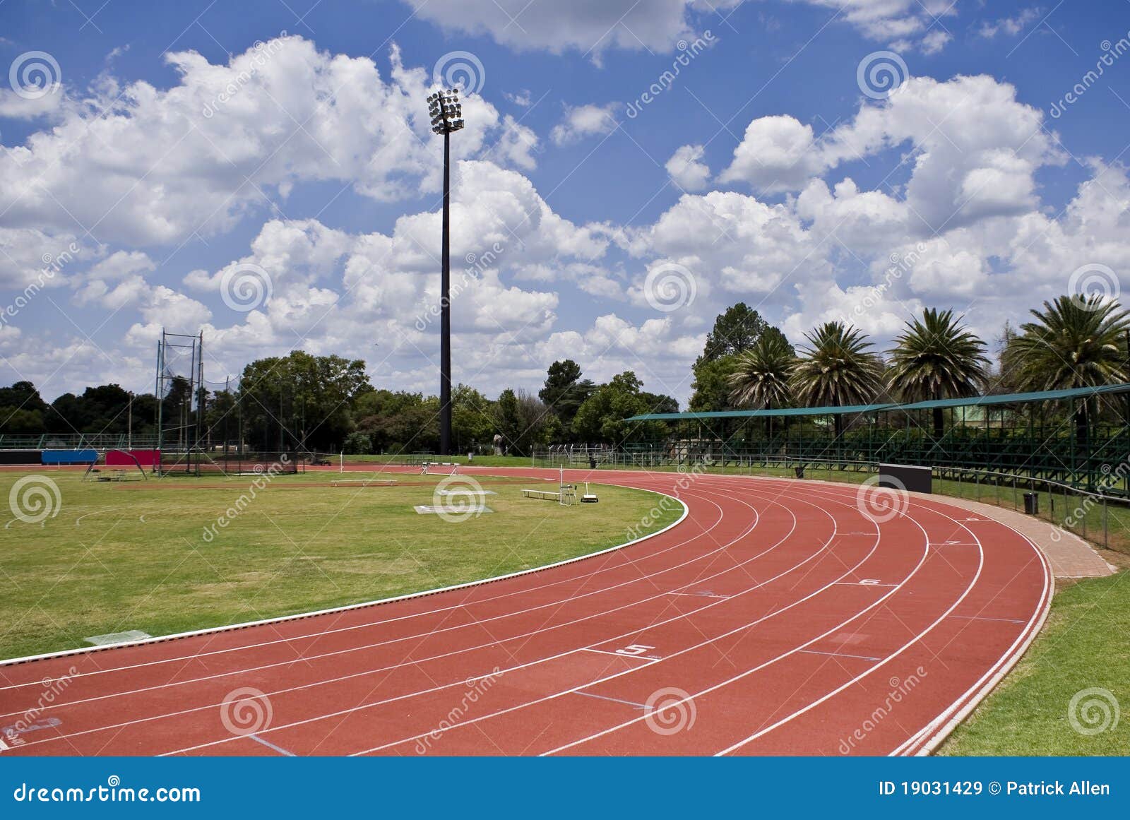 oval running track