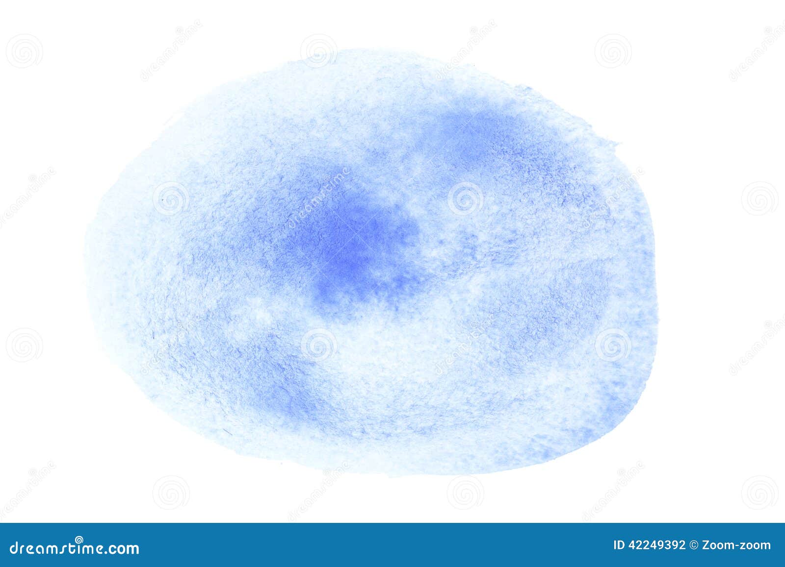 Oval Watercolor Brush Stroke Stock Photo Image of circular, paint