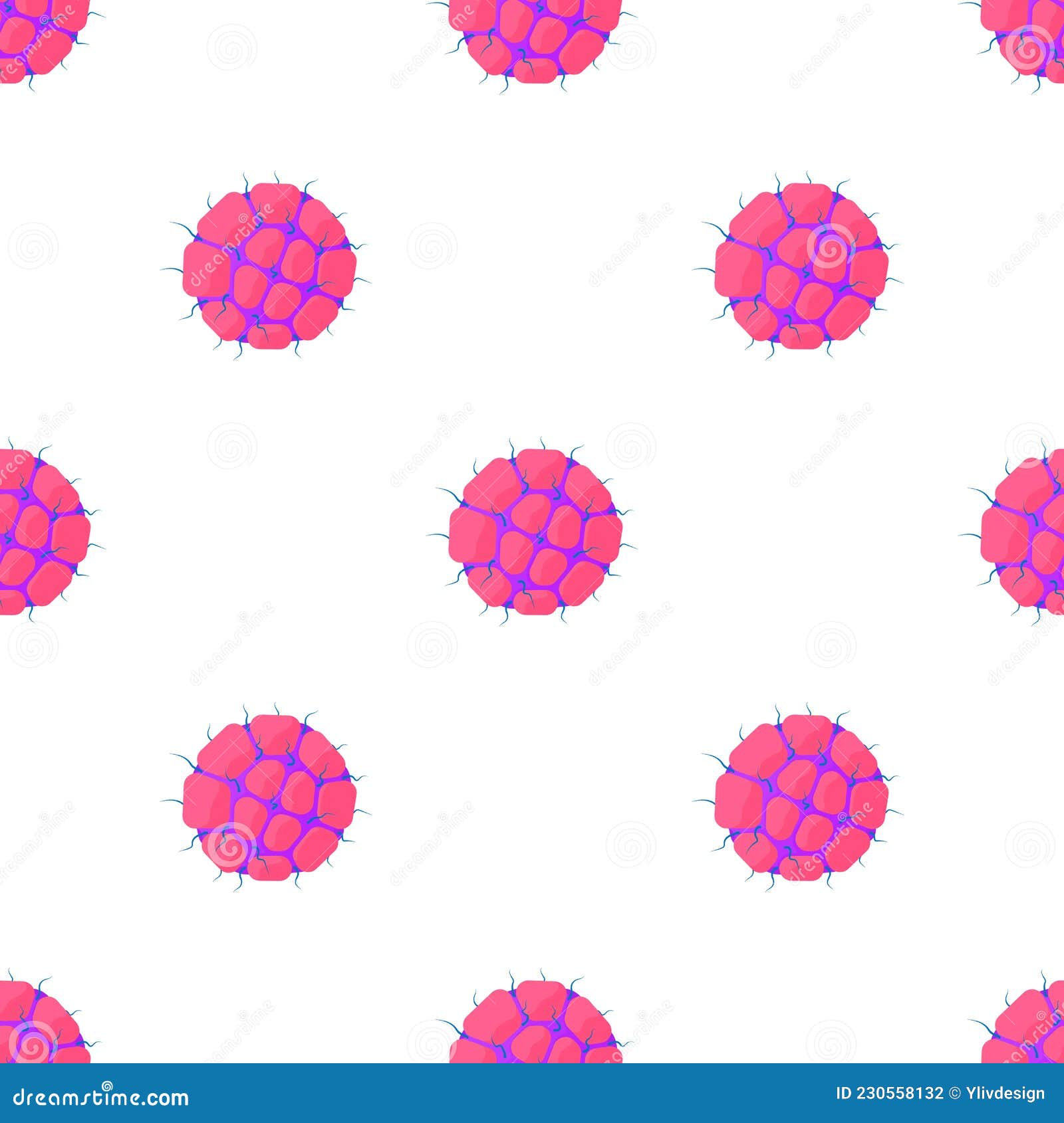 Ovary Pattern Seamless Vector Stock Vector - Illustration of medicine