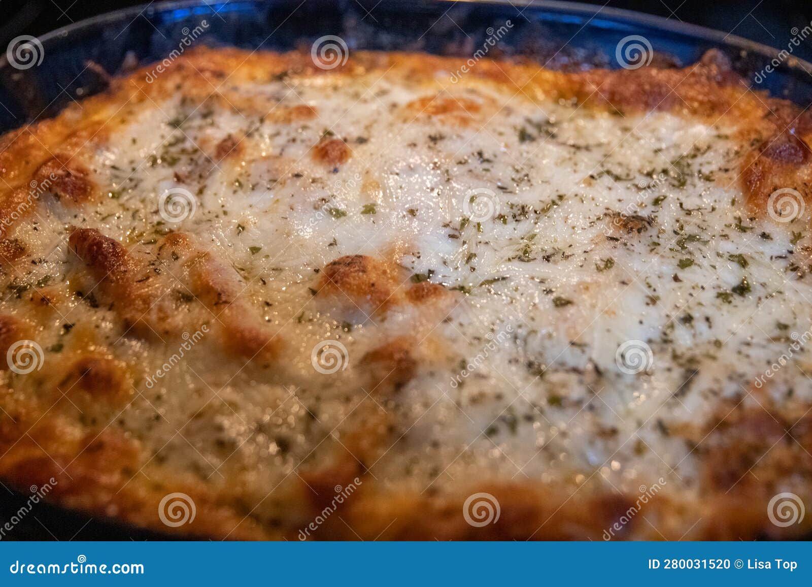 Oven baked ziti stock photo. Image of overload, dinner 280031520
