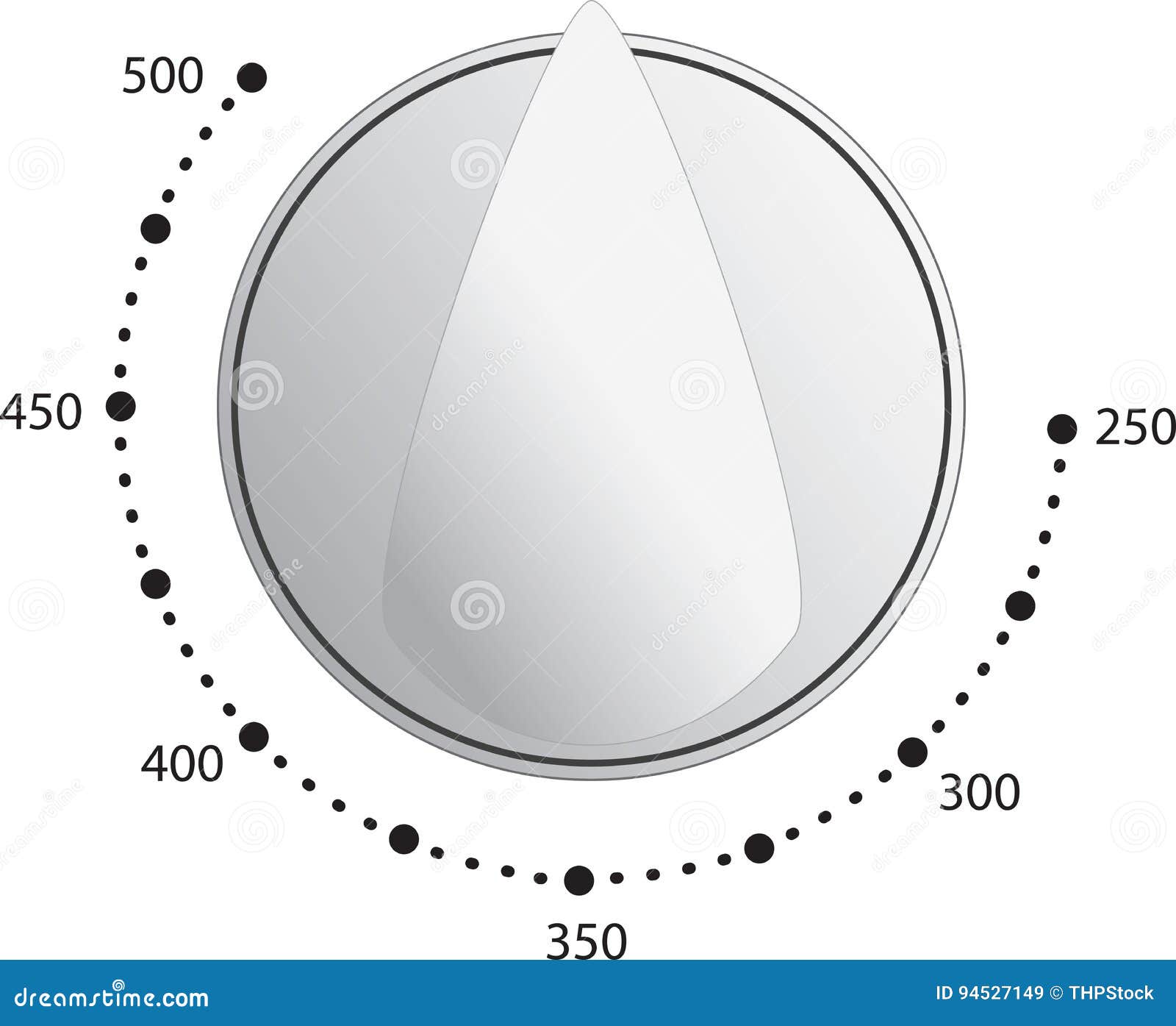 Oven Dial Vector stock vector. Illustration of appliance 94527149