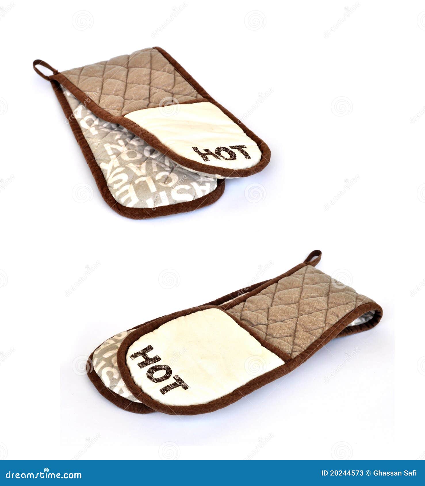 Oven mitts 0014 stock image. Image of household, oven 20244573