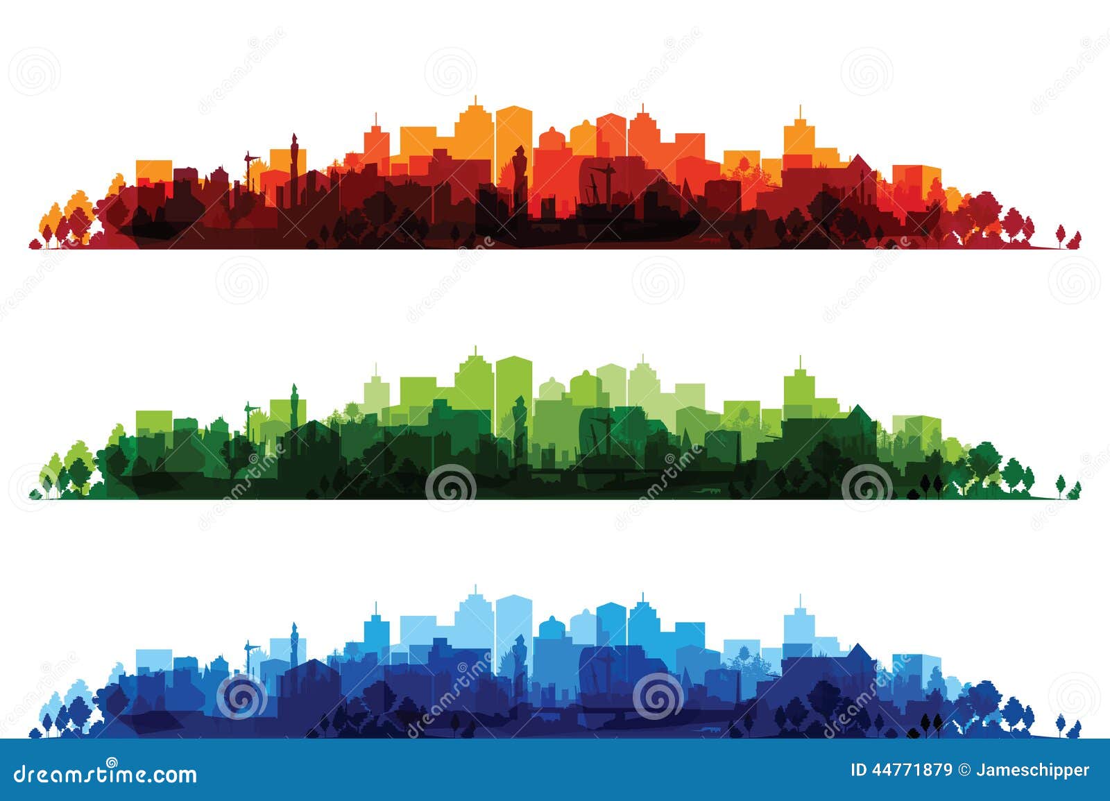 over print cityscapes