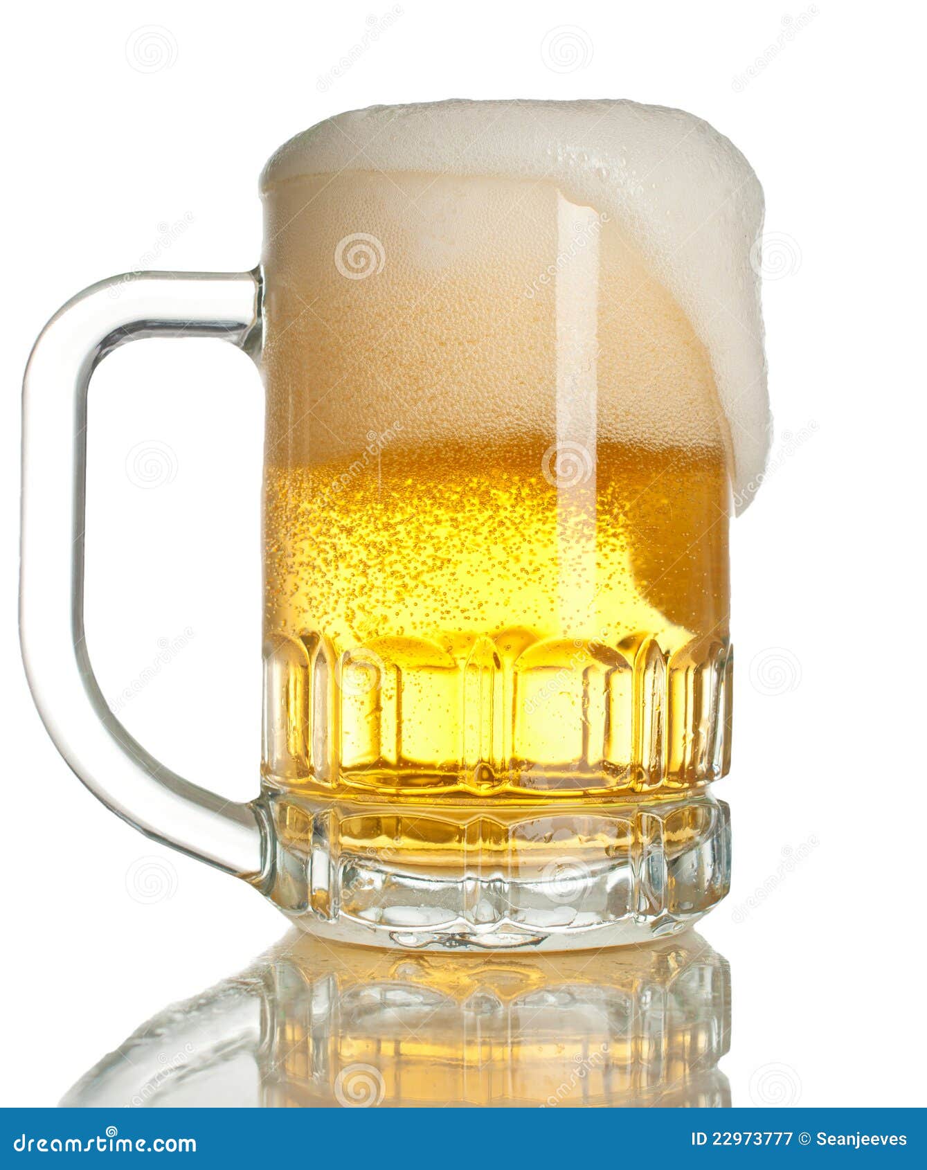 Overflowing beer stock image. Image of liquor, alcohol 22973777