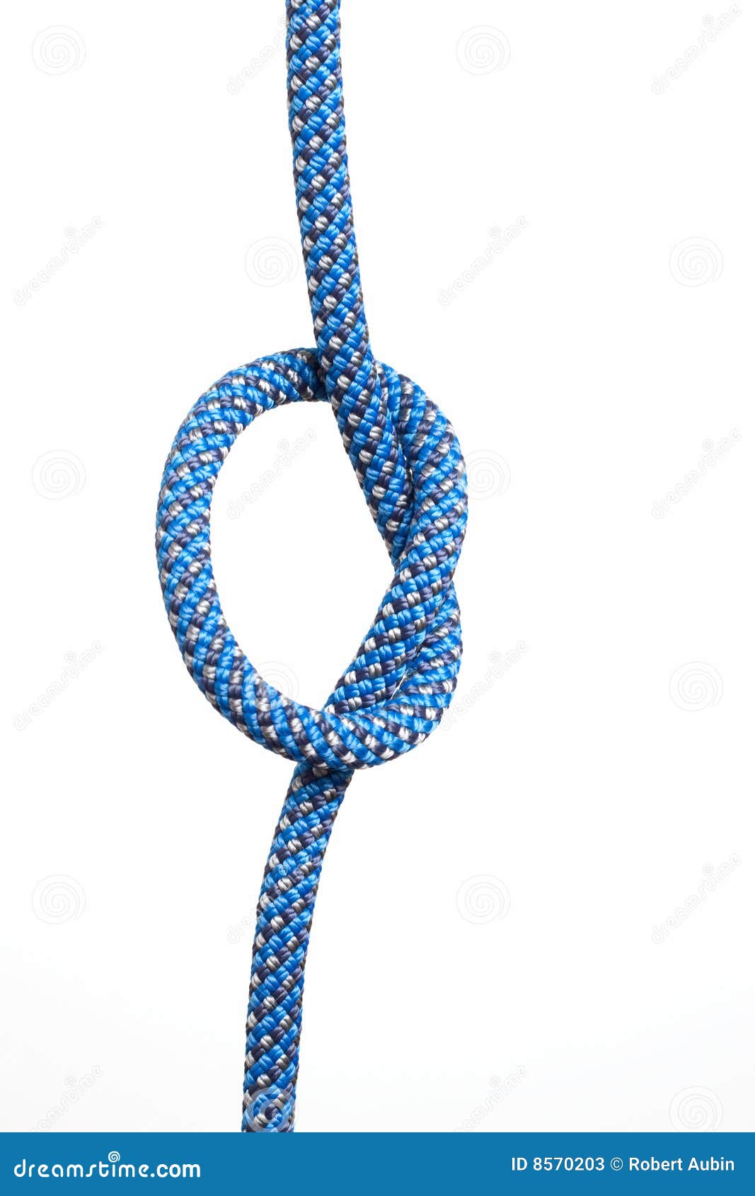 Overhand knot stock image. Image of knot, white, rope 8570203