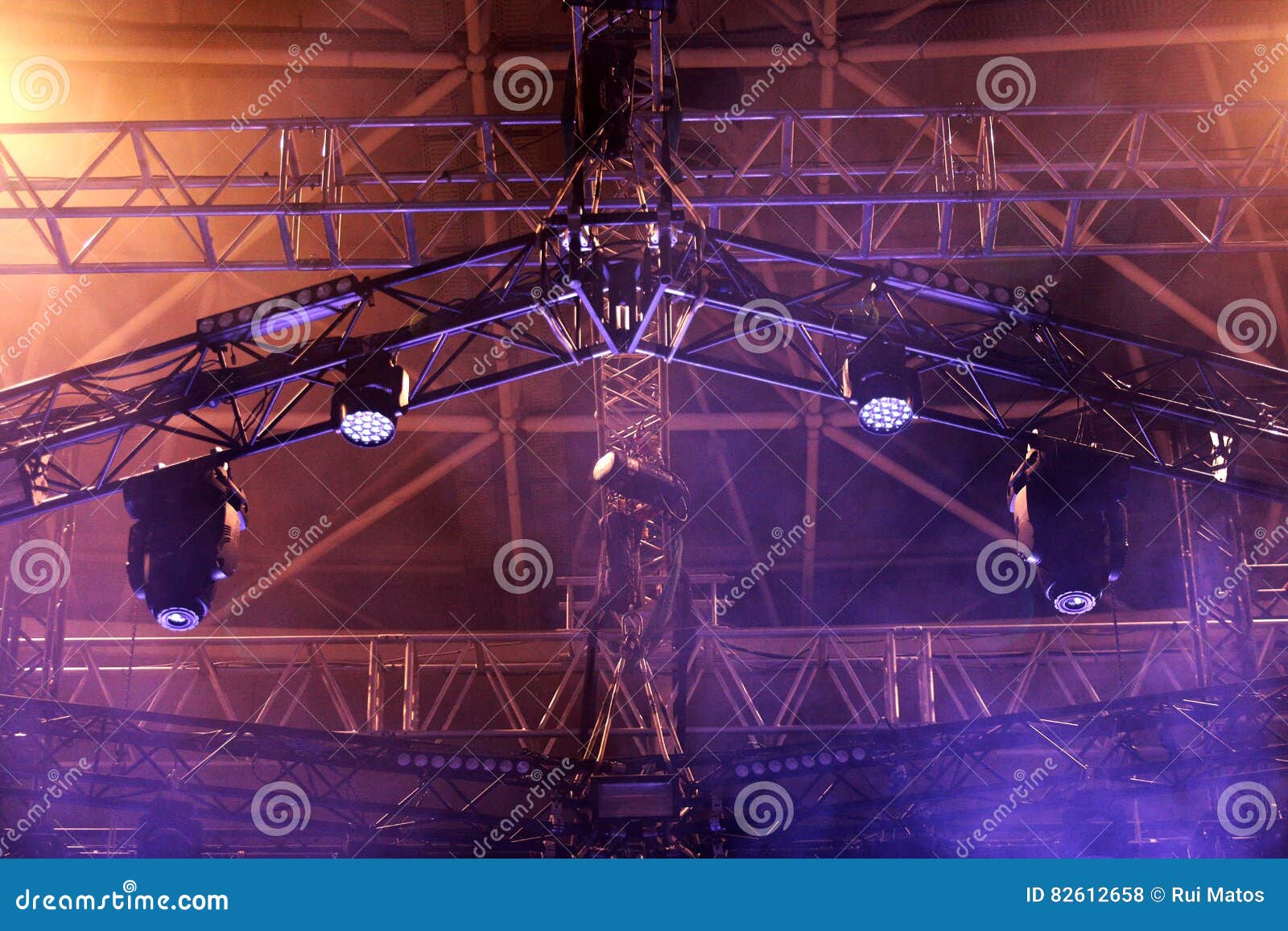 Overhead stage lights stock photo. Image of overhead 82612658