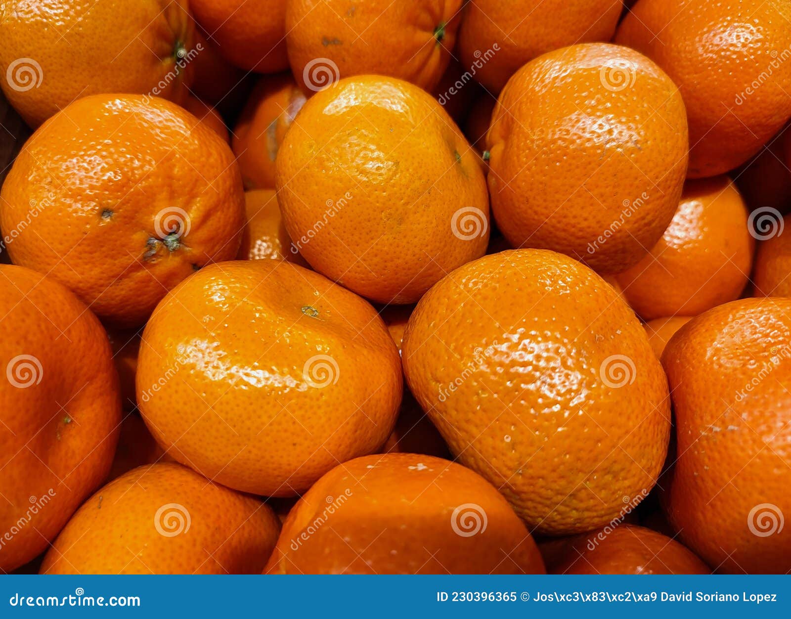 mandarinas en supermercado