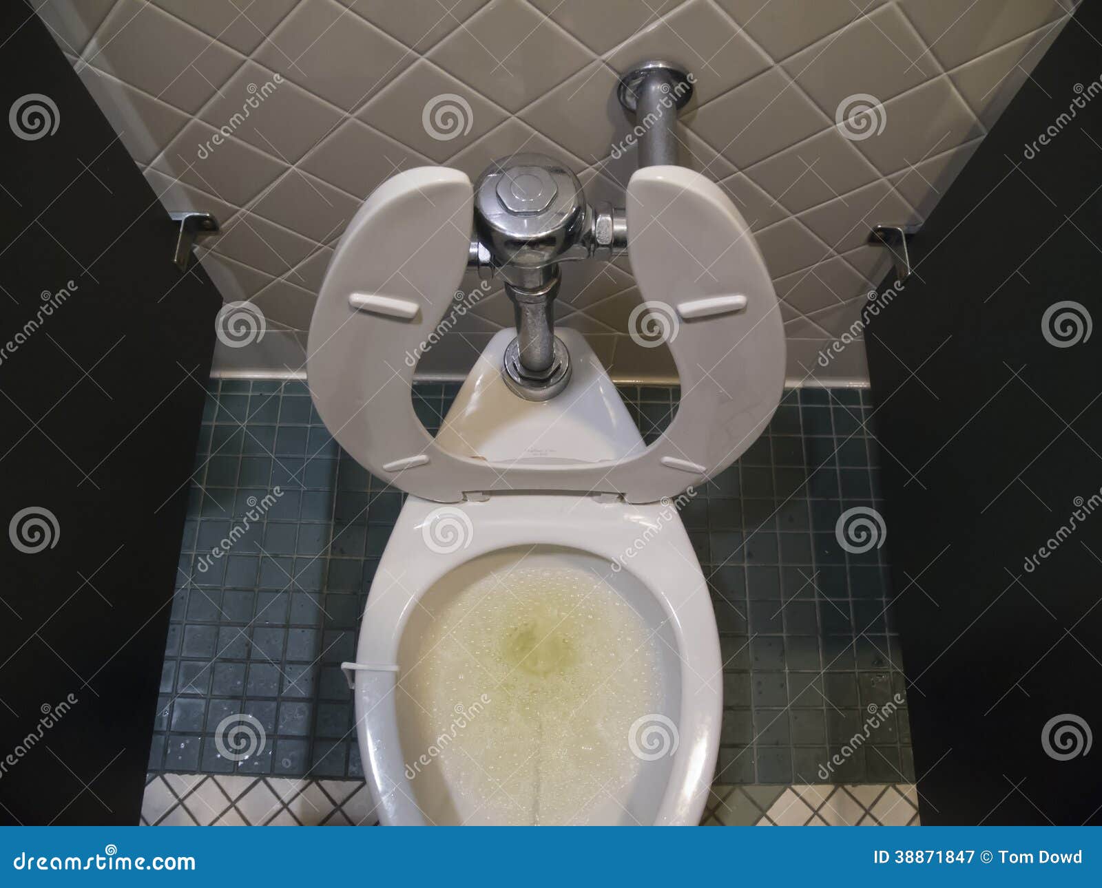 Overhead view of a toilet stock image. Image of toilet - 38871847