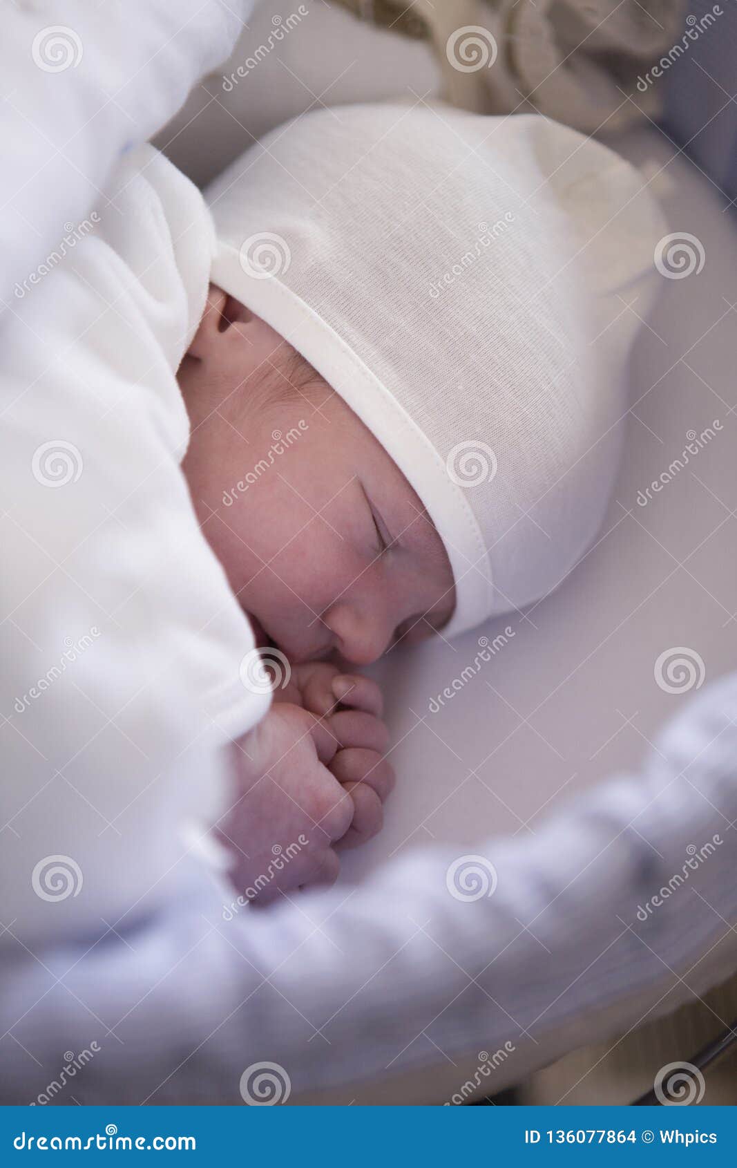 Overheating Newborn Concept Stock Photo Image of basket