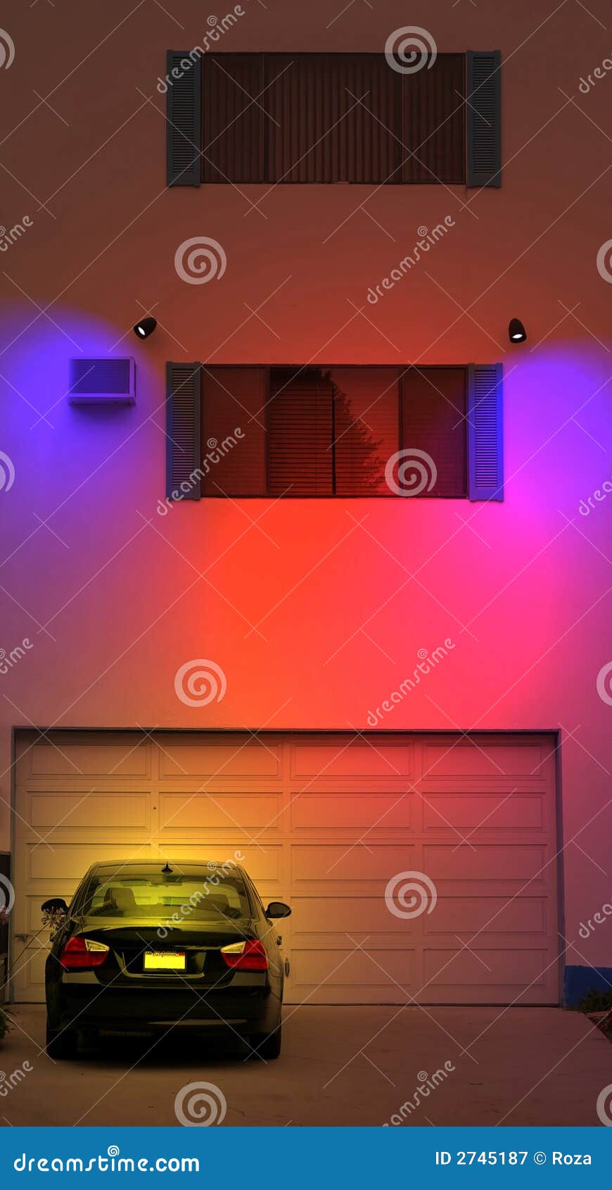 Overnight parking stock image. Image of window, light 2745187