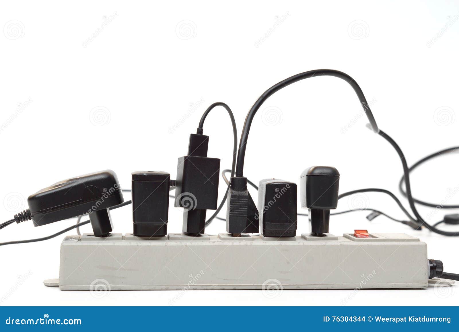 Overuse of Electric Power Bar Stock Photo Image of outlet, progress