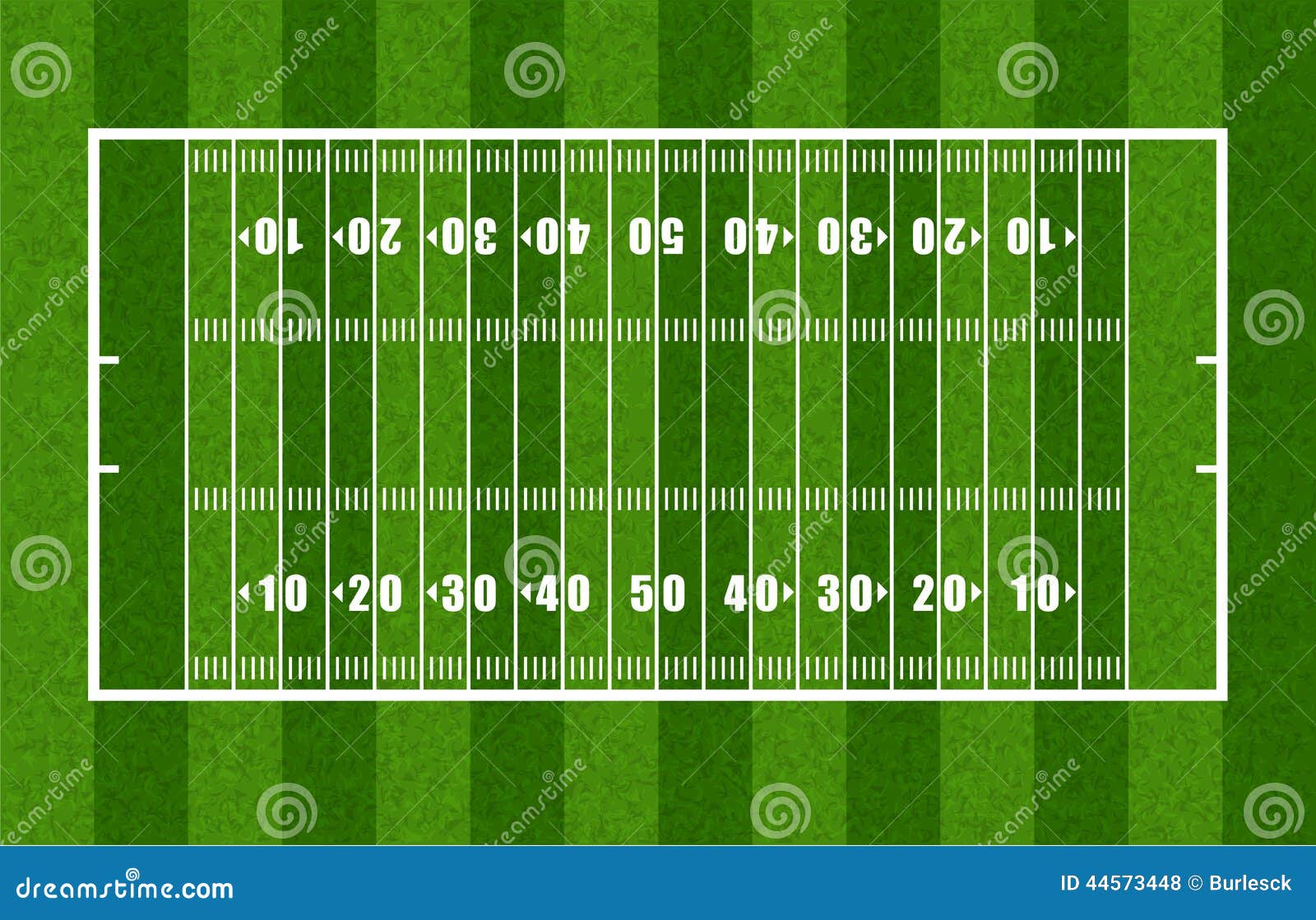 overview of american football field