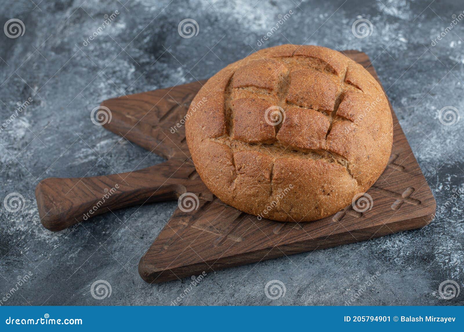 Overview Freshly Cooked Rye Bread Stock Image Image of loaf, food