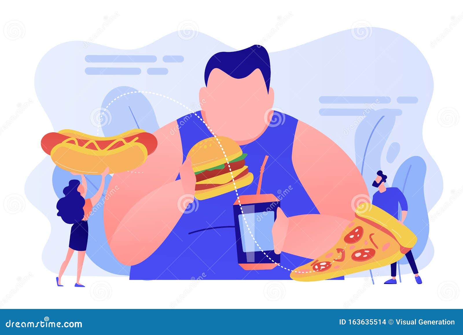 Overeating Cartoons, Illustrations & Vector Stock Images - 1467