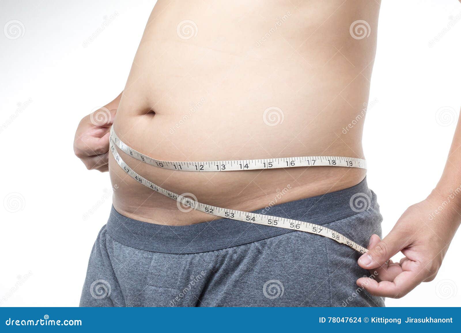 Photo of a Tape Measure on a Person's Waist · Free Stock Photo