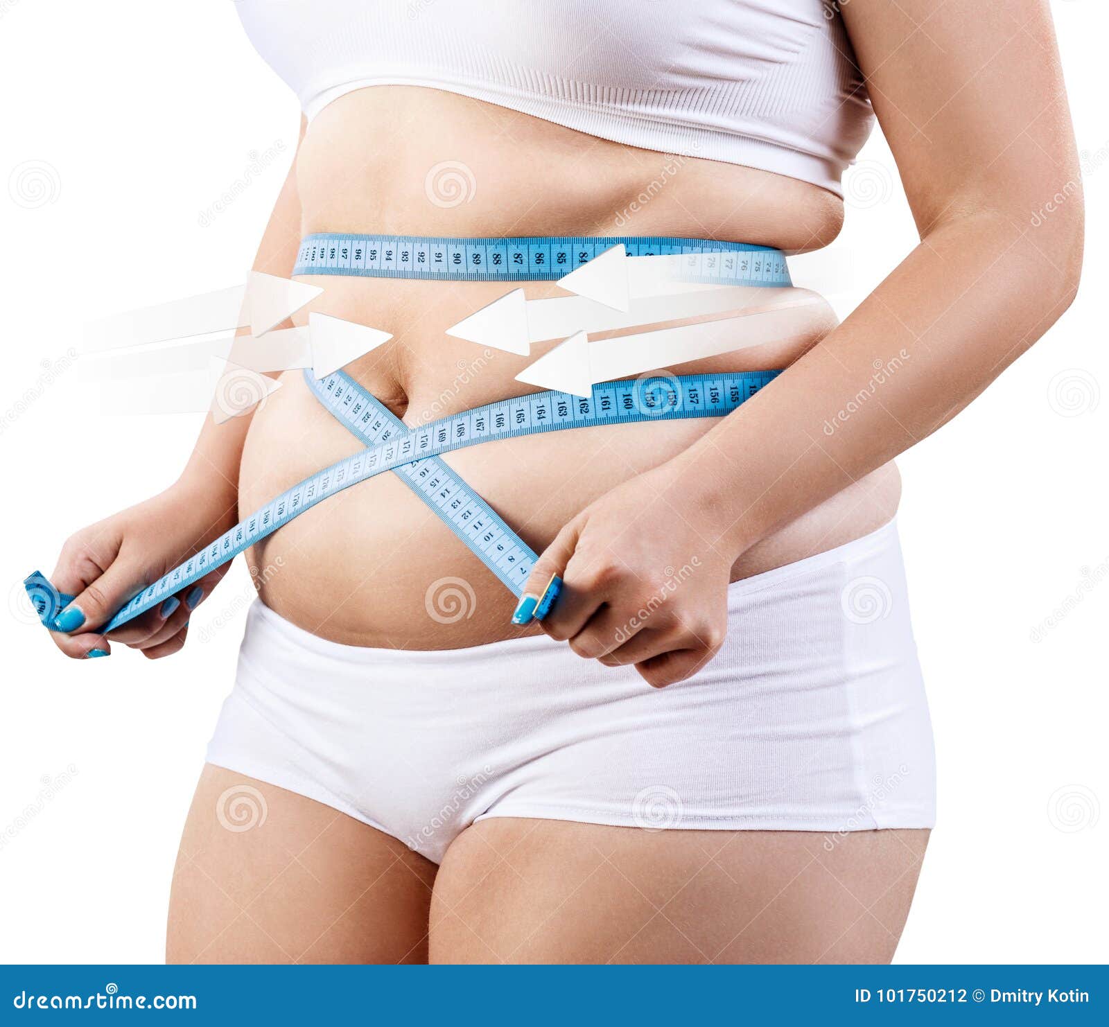Overweight Woman Measuring Her Fat Belly. Stock Photo - Image of nutrition, hips: 101750212 Overweight Woman Measuring Her Fat Belly. Stock Photo - Image of nutrition, hips: 101750212