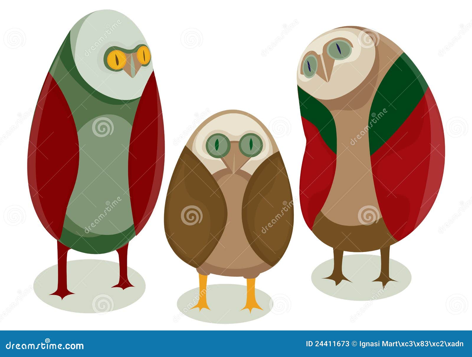 Download Owl Family stock vector. Illustration of drawing, parent ...