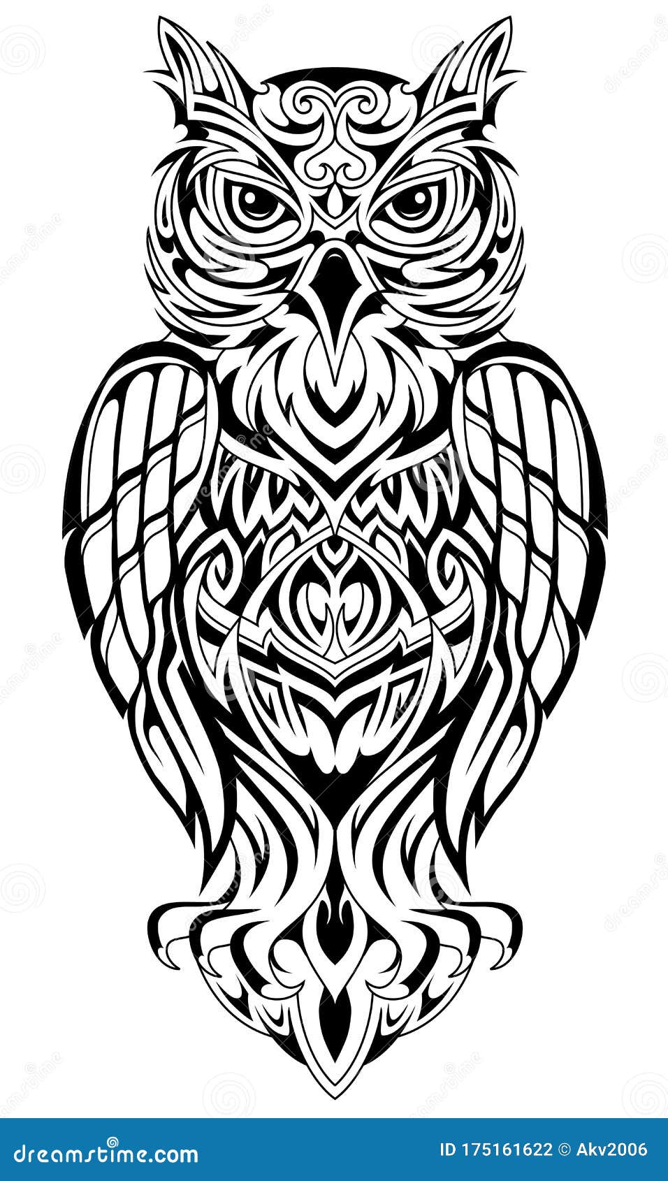 Owl bird icons in outline style  Owls drawing Owl tattoo design Owl  outline