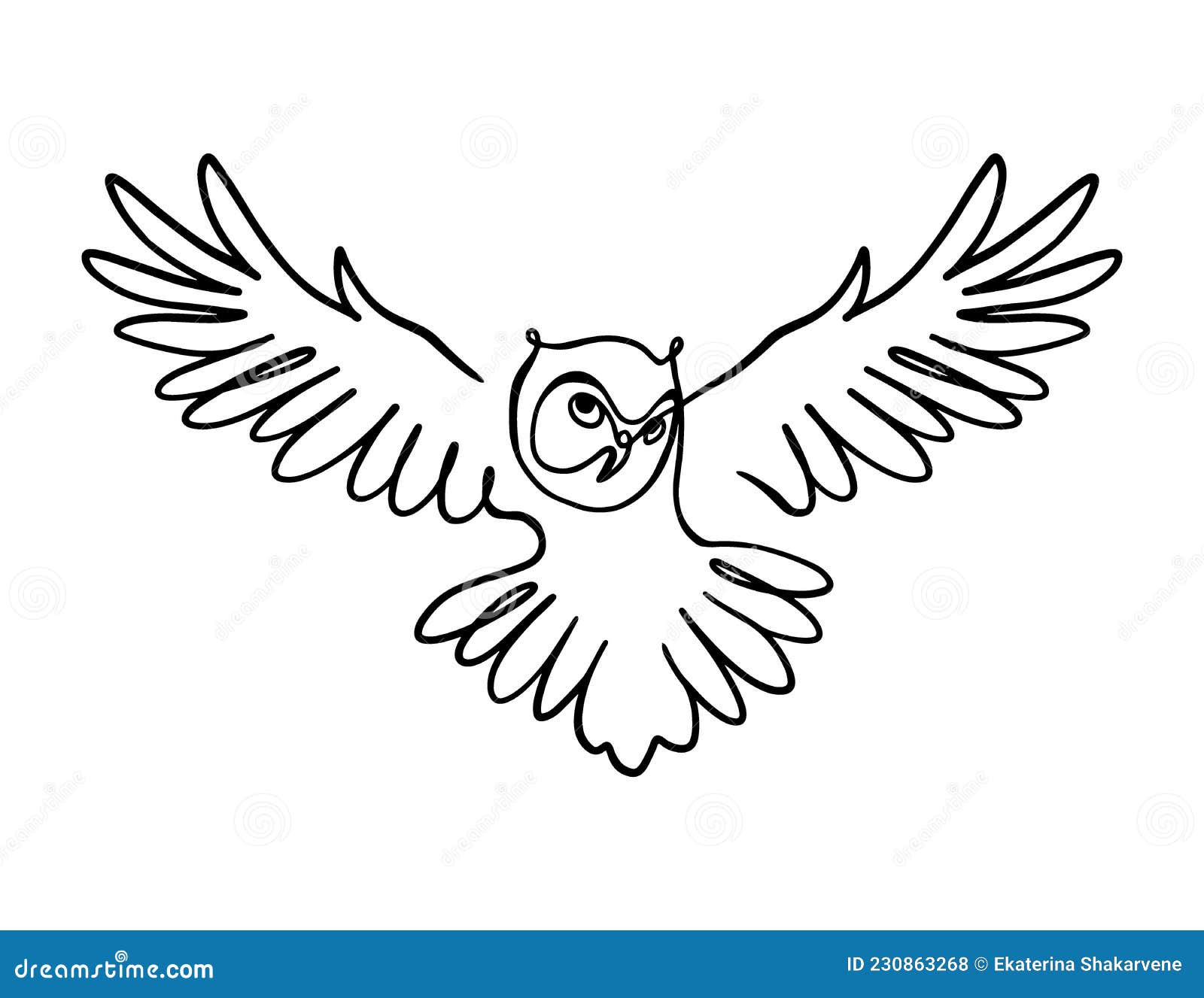 4788 Owl Tattoo Outline Images Stock Photos  Vectors  Shutterstock