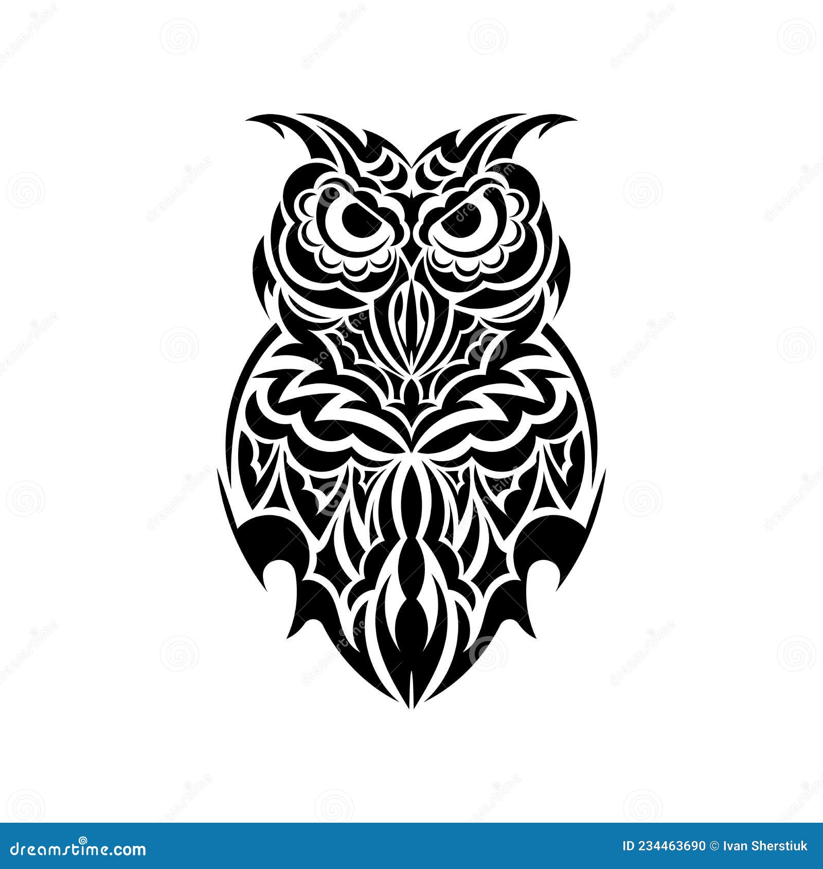 Abstract Reality Owl Tattoo  Best Tattoo Ideas Gallery