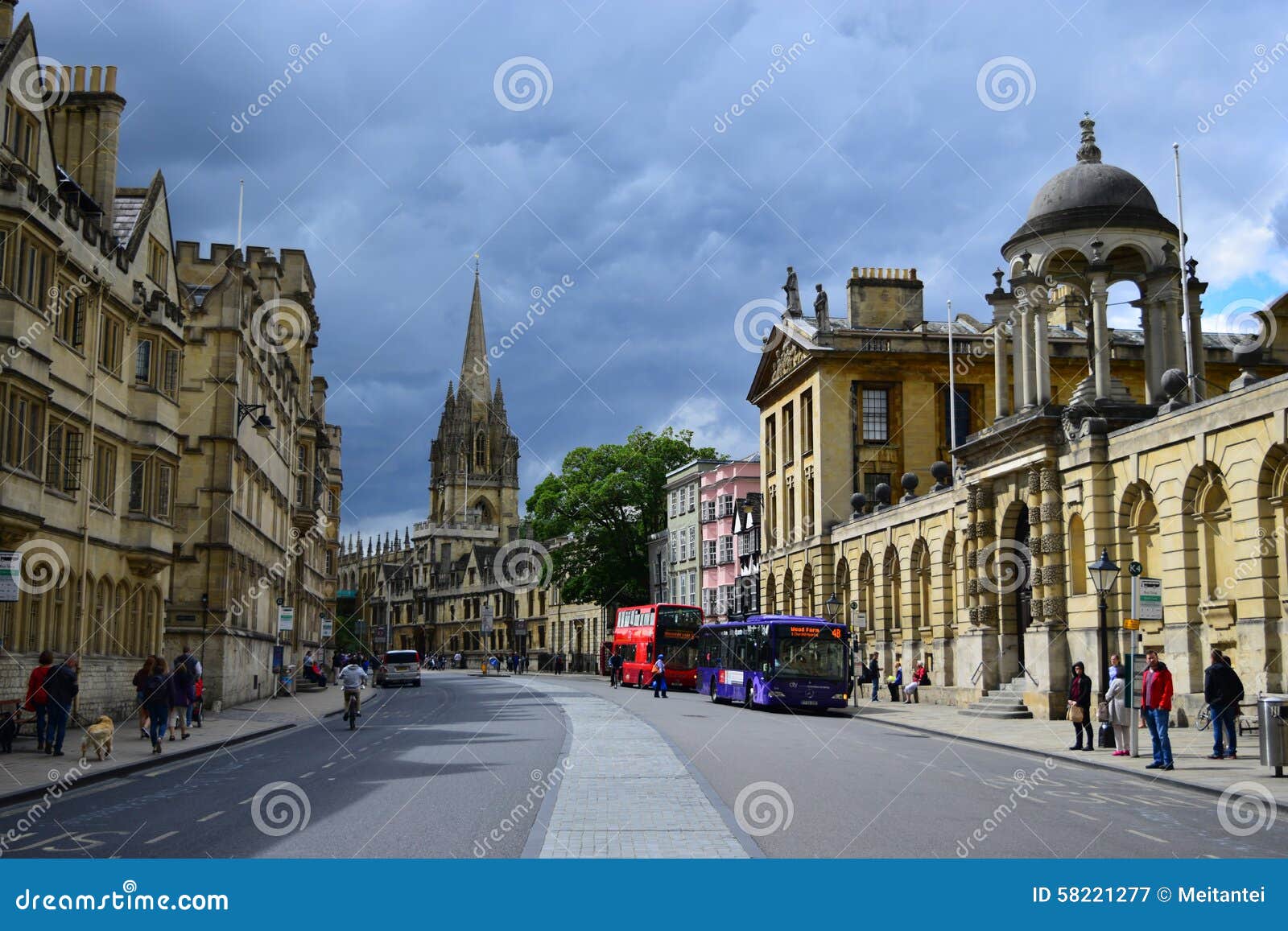 Oxford City editorial photography. Image of england, elite 58221277
