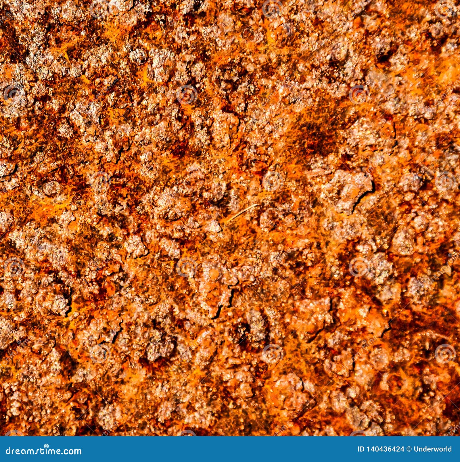 Oxidized Metal Surface stock photo. Image of plate, brown 140436424