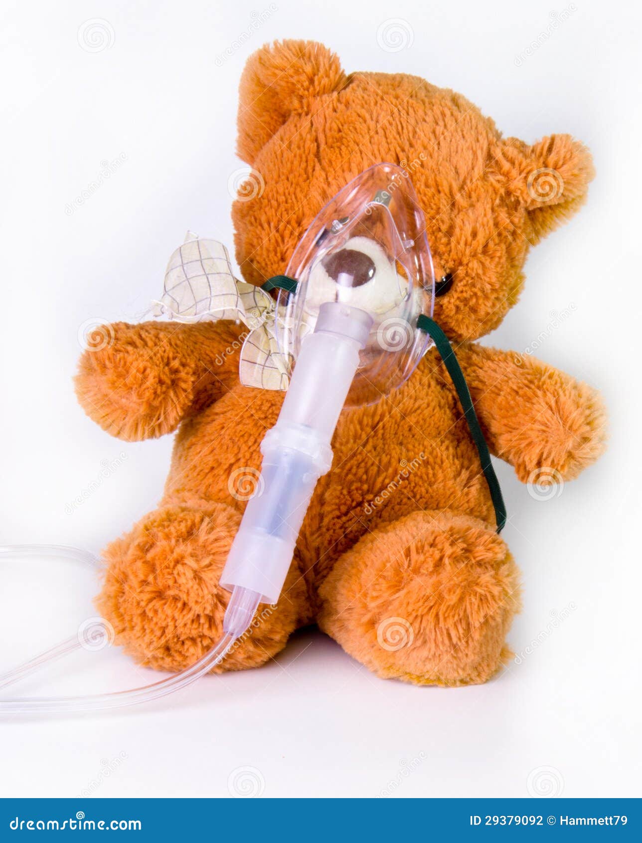 Oxygen mask on a bear stock photo Image of mask medicine 