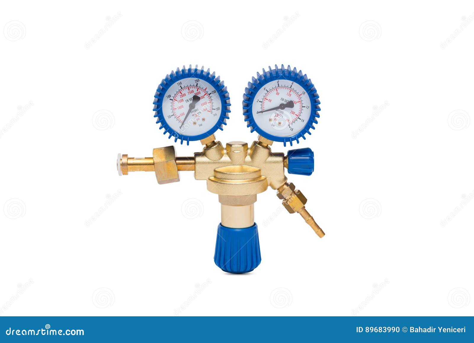 Oxygen Pressure Regulator stock photo. Image of energy - 89683990