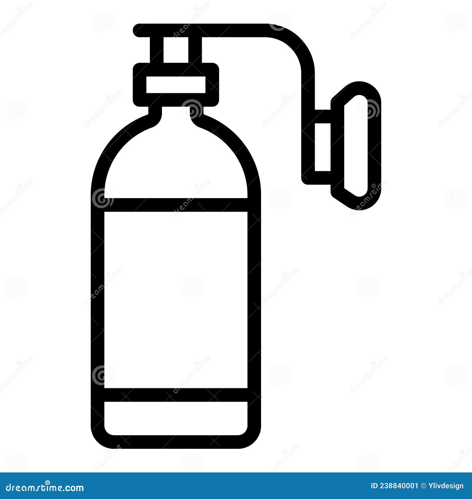 Oxygen Tube Icon Outline Vector. Medical Concentrator Stock Vector ...