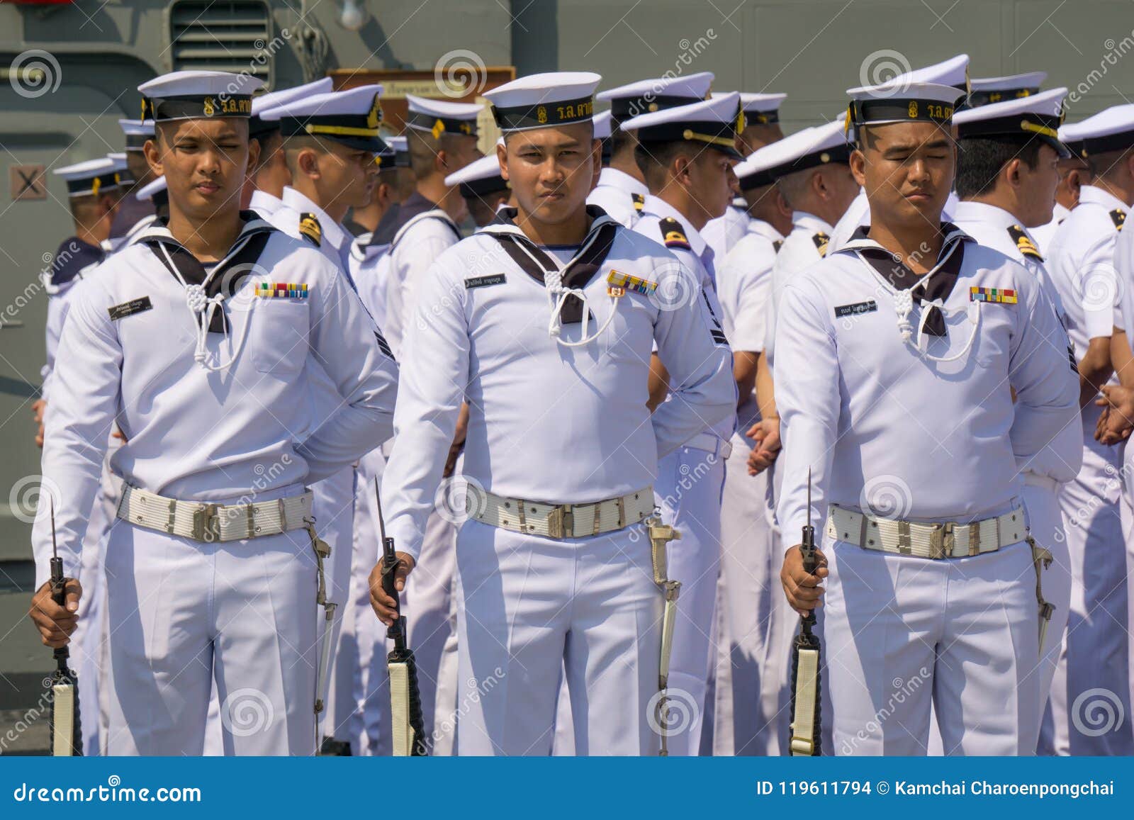 Oyal Thai Navy Petty Officers in Summer ...