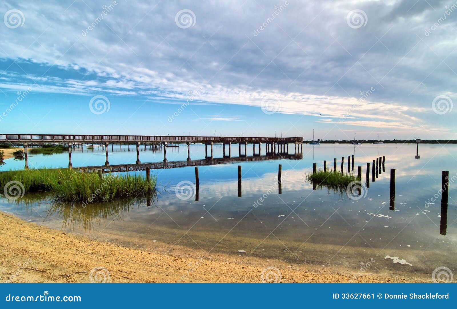 Oyster Bed stock image. Image of clouds, augustine, nature 33627661