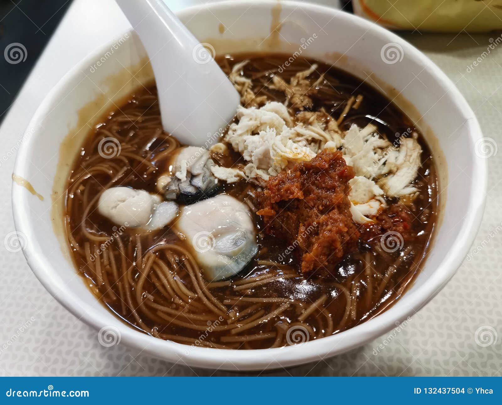 Oyster Mee Sua stock photo. Image of noodles, oyster 132437504